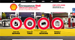 Desktop Screenshot of germantownshell.com